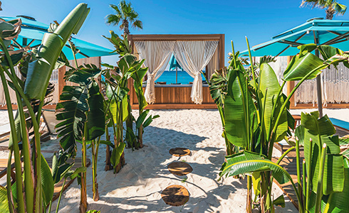 Beach Pavillon Card